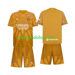 Camisola AC Milan Guarda-redes Criança Equipamento Primeiro 2026-2027 Manga Curta